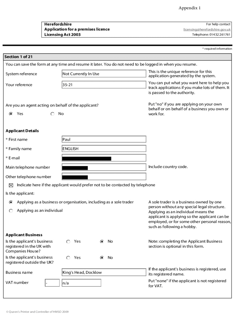 Form preview