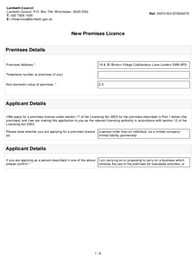 Form preview