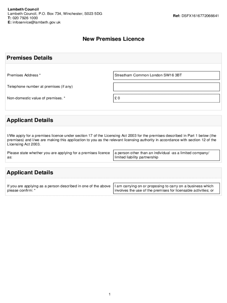 Form preview