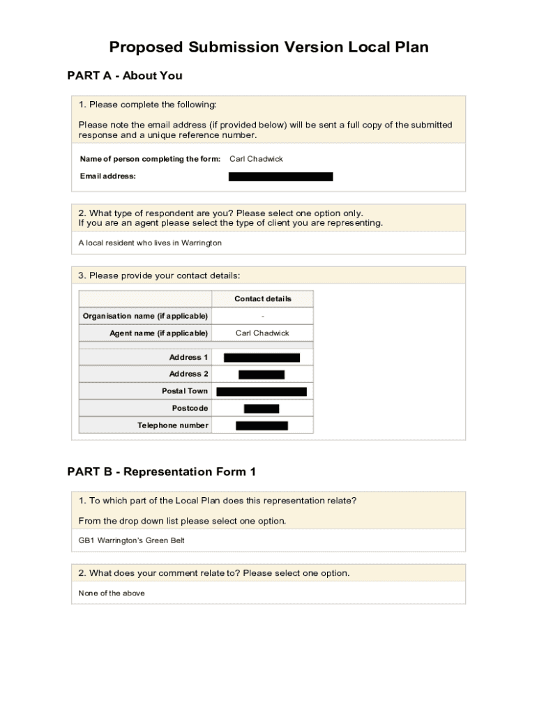Form preview