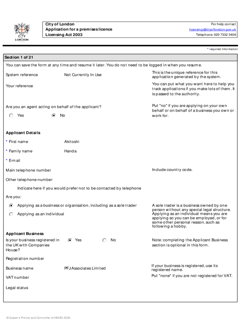 Form preview