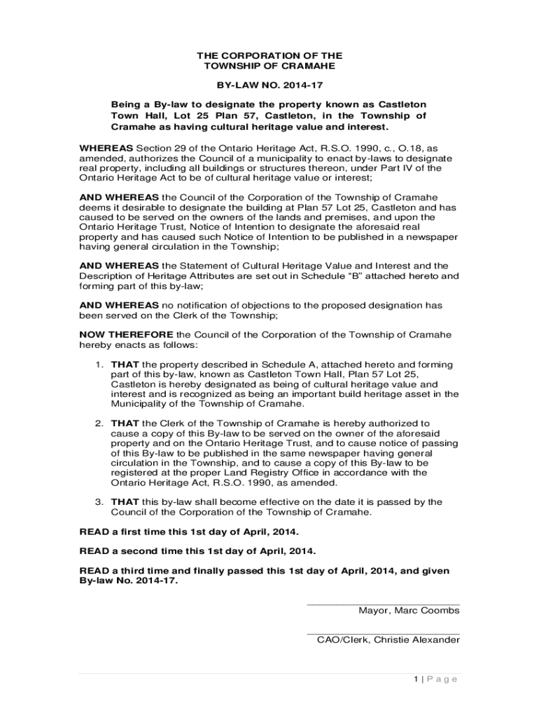 Fillable Online Castleton Town Hall, 1780 Percy Street Fax Email