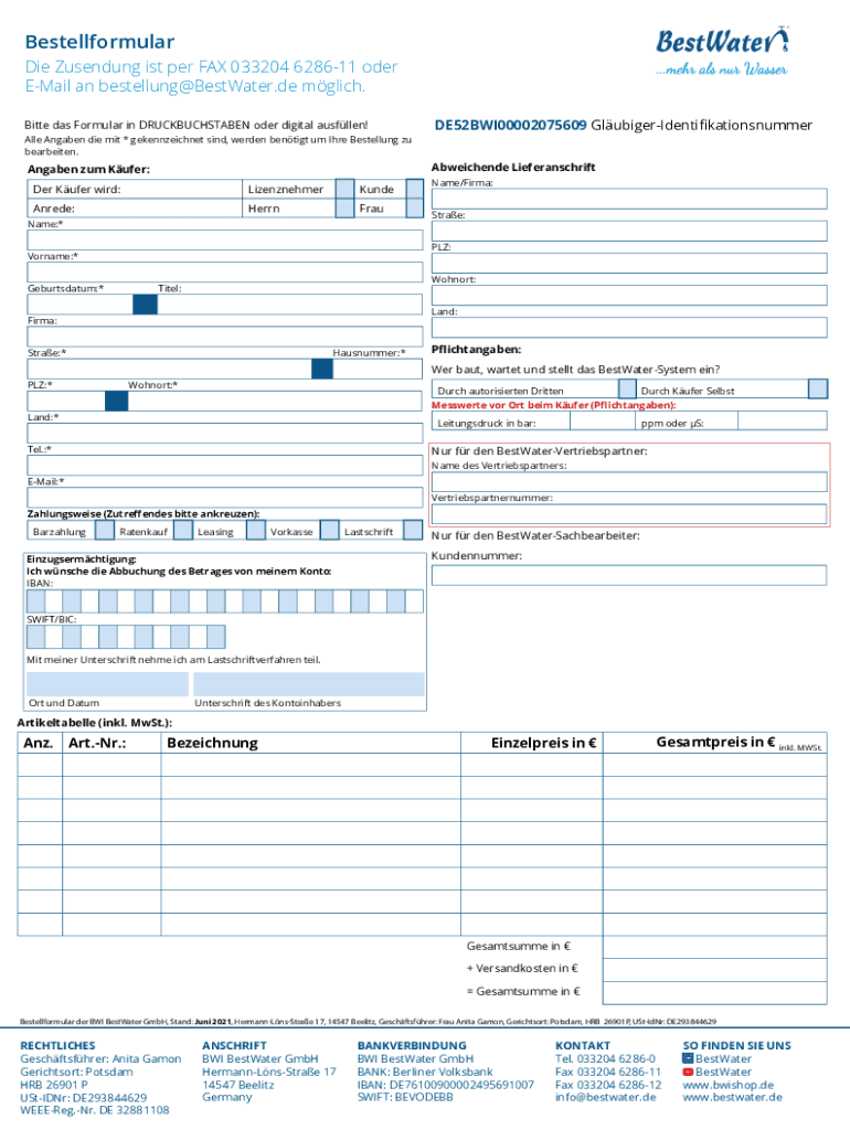 Form preview