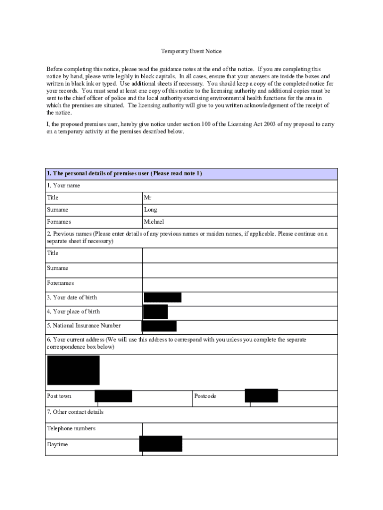 Form preview