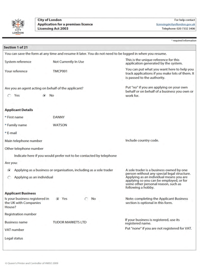 Form preview