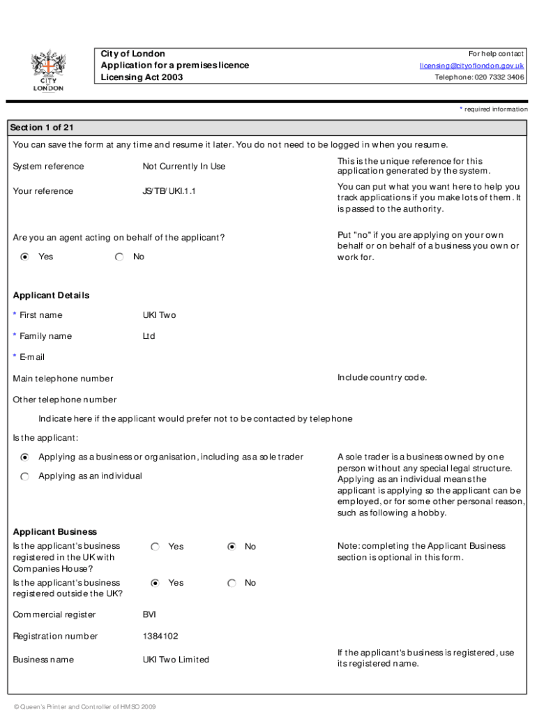 Form preview