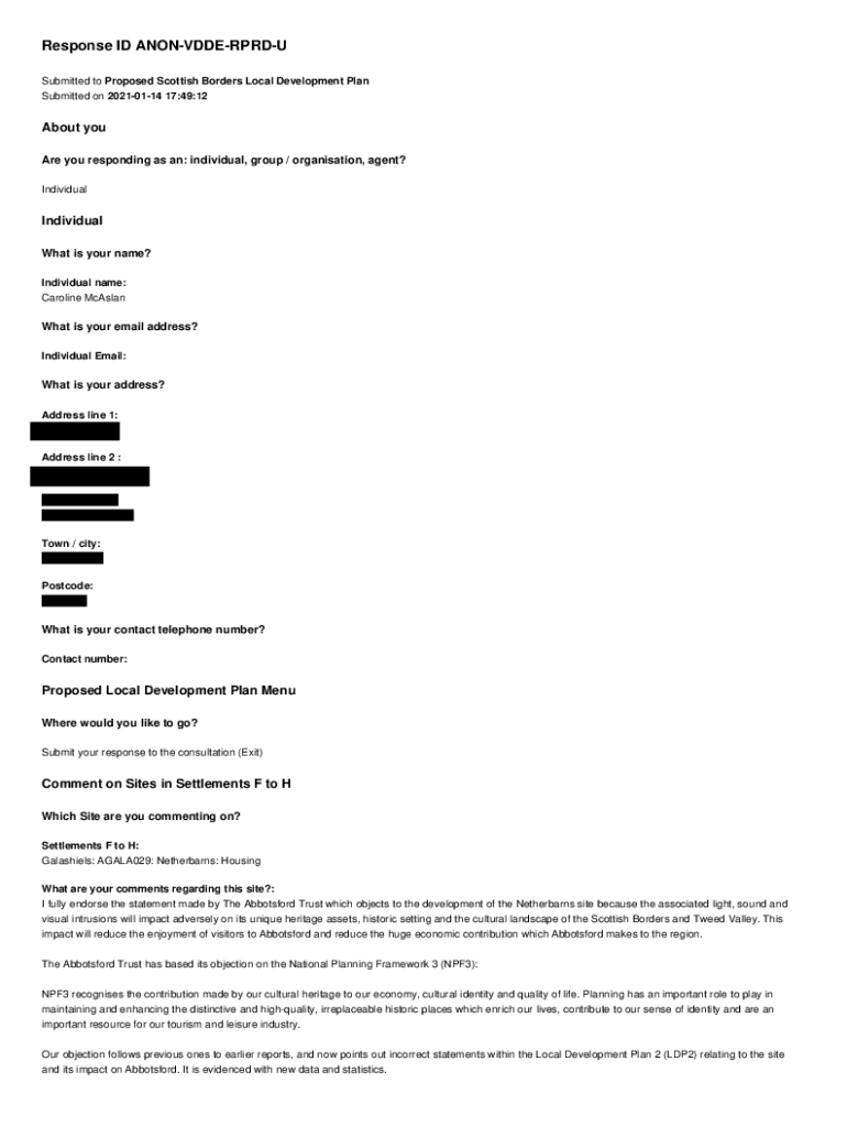 Form preview