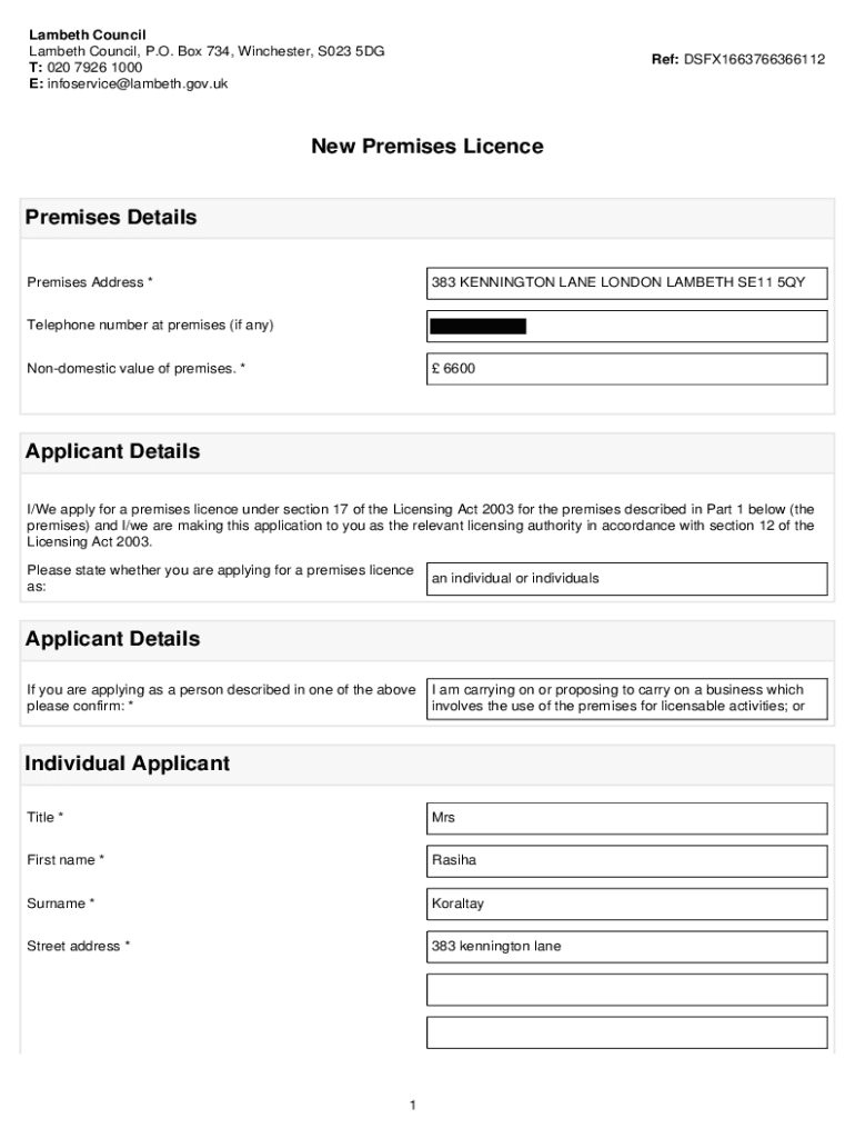 Form preview
