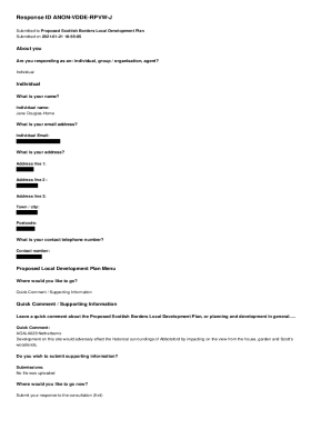Form preview