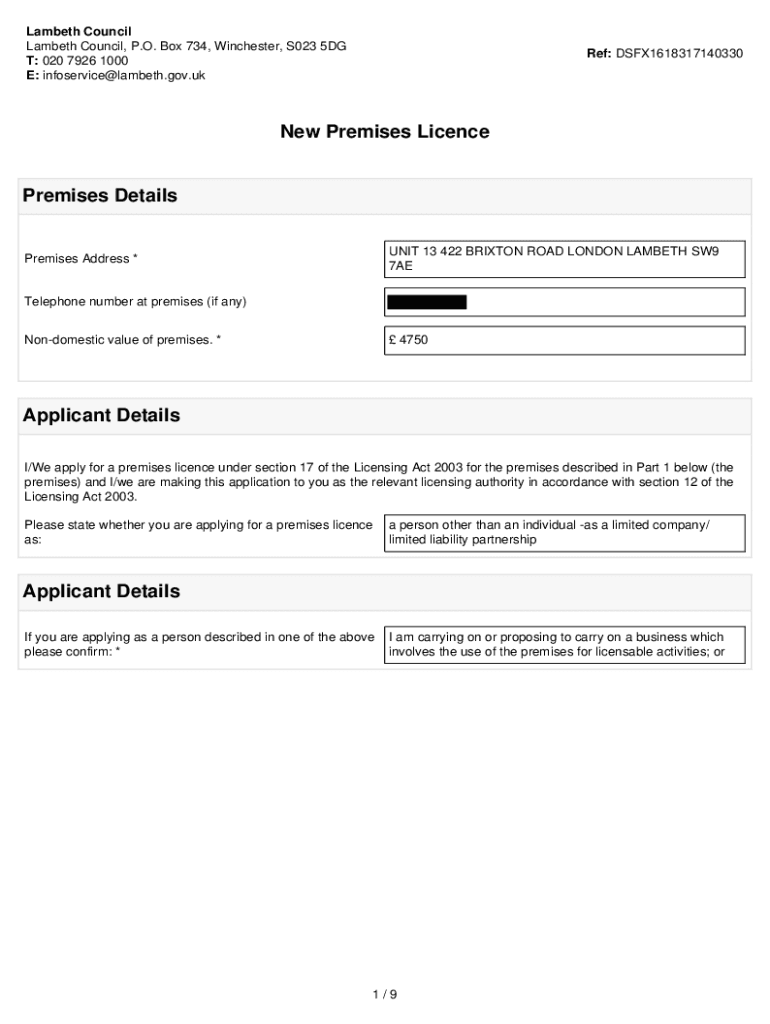Form preview