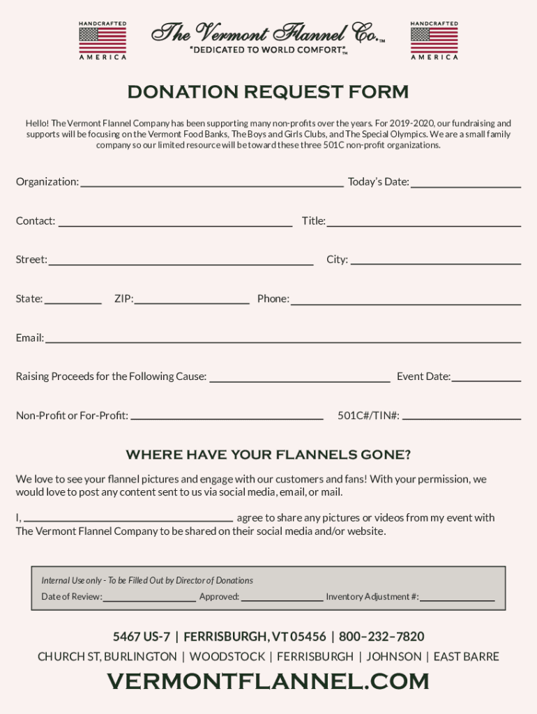 Fillable Online 77 Companies that will Grant your Donation Request Fax ...