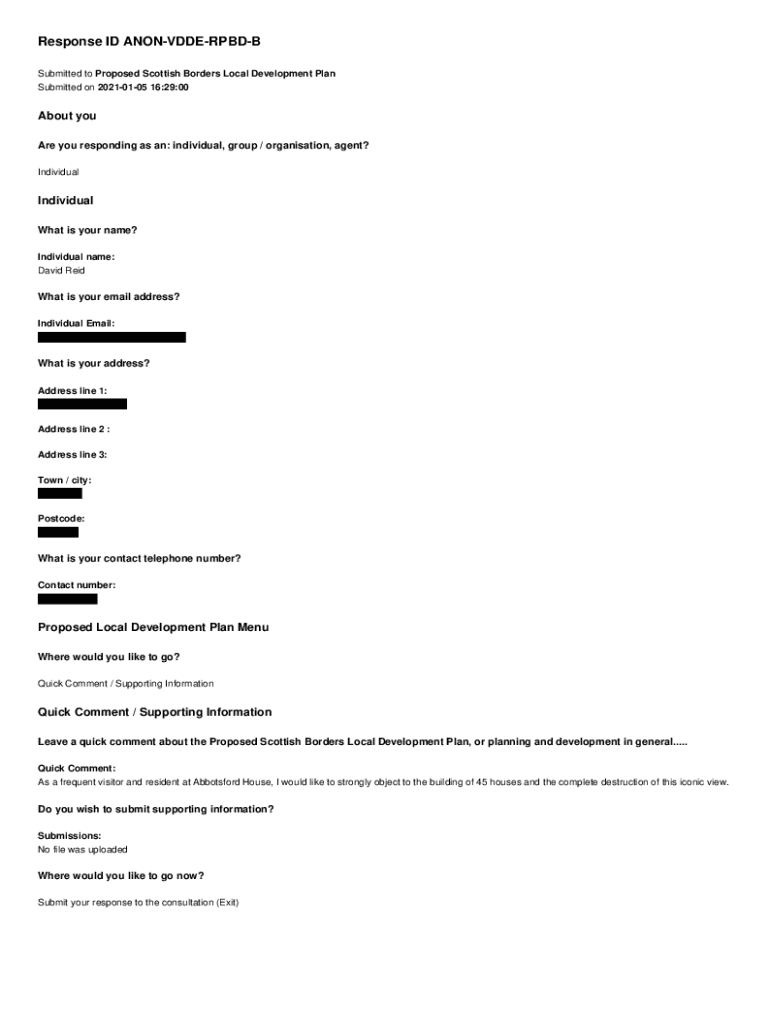 Form preview