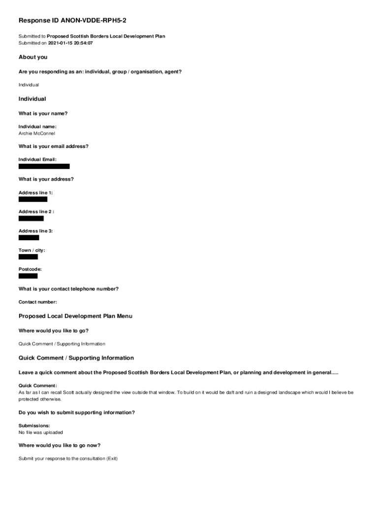 Form preview