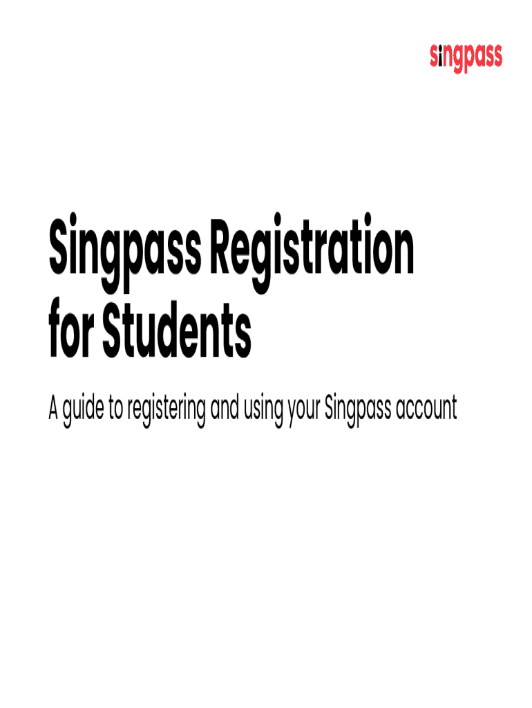 Fillable Online Our National Digital Identity Singapore Fax Email