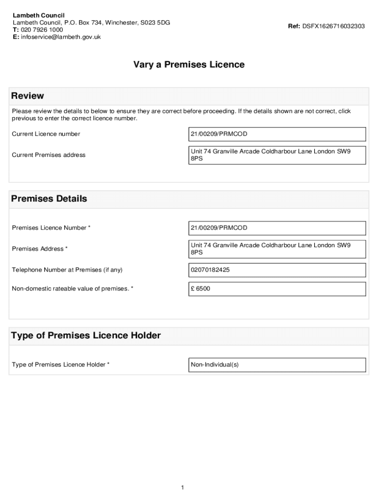 Form preview