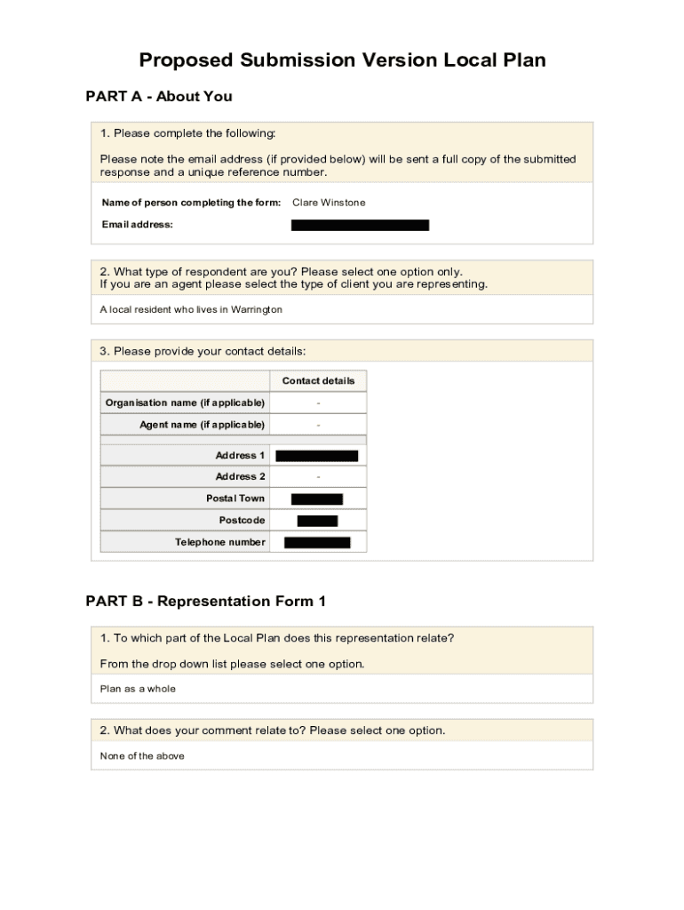 Form preview