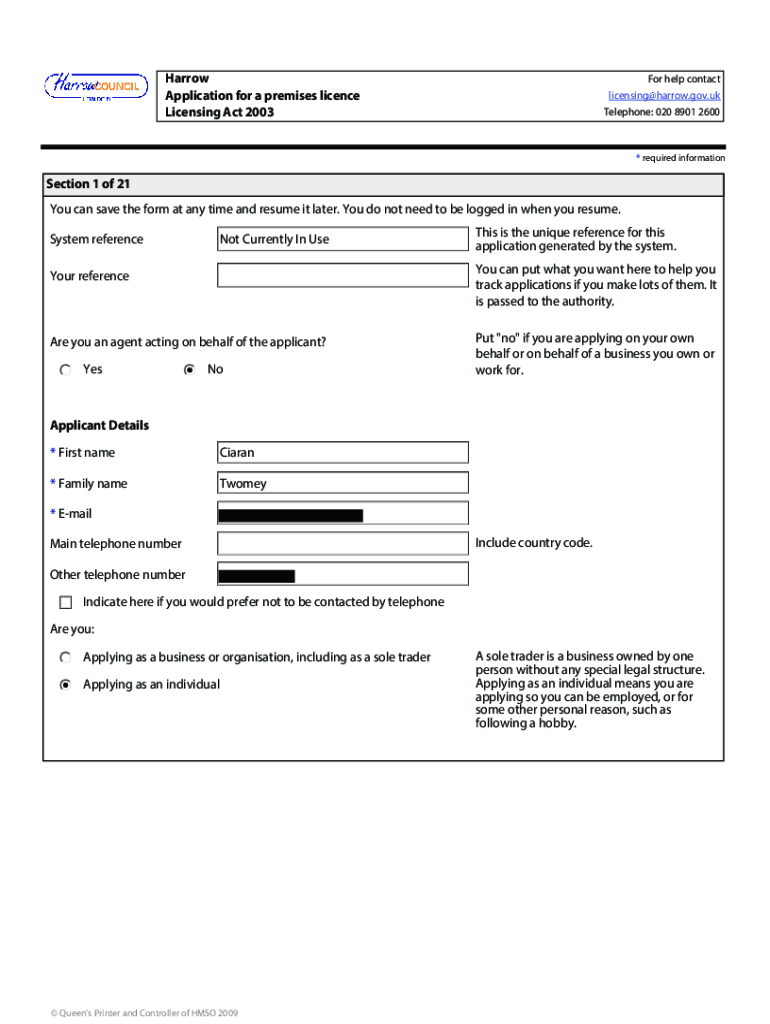 Form preview