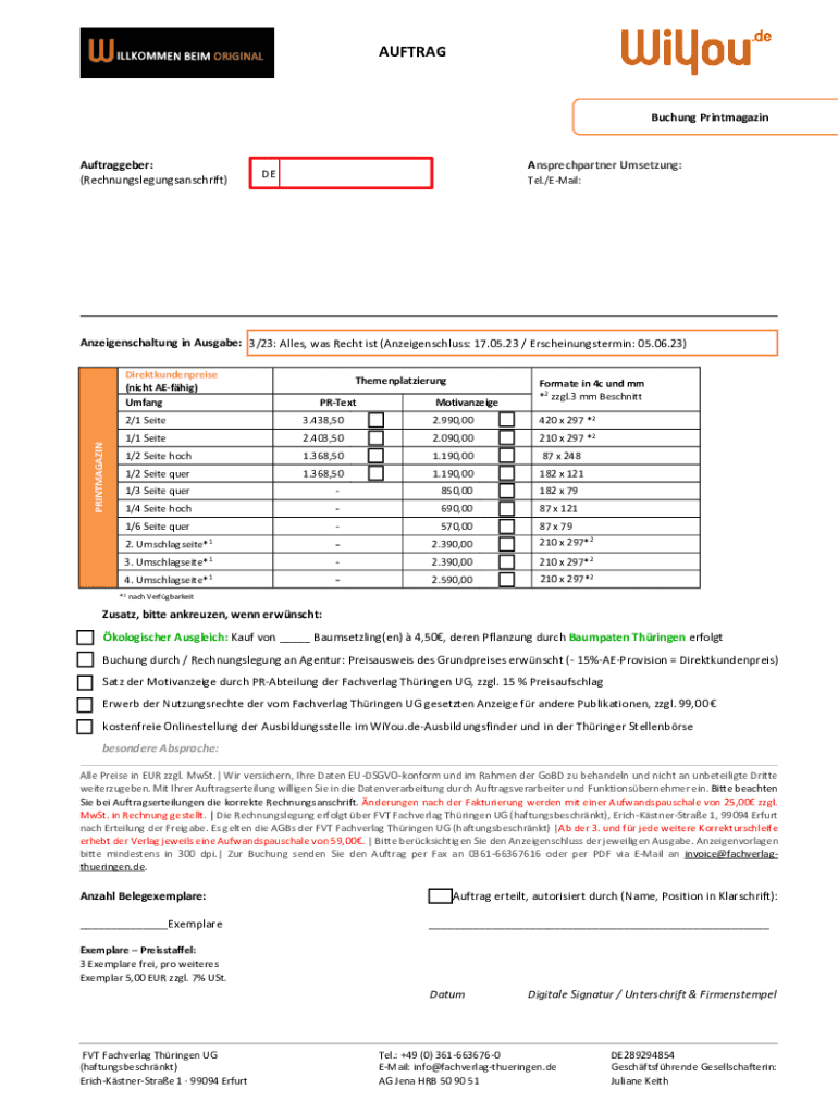 Form preview