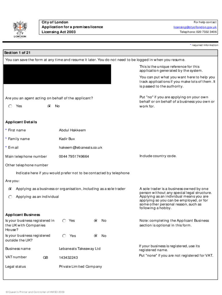 Form preview