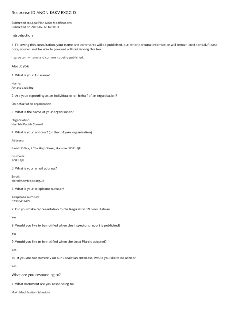 Form preview