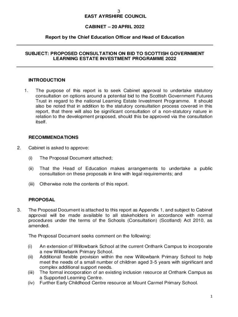 Fillable Online Copies from Director of East Ayrshire Council Health