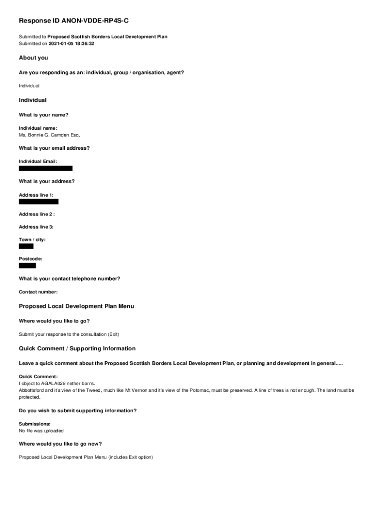Form preview