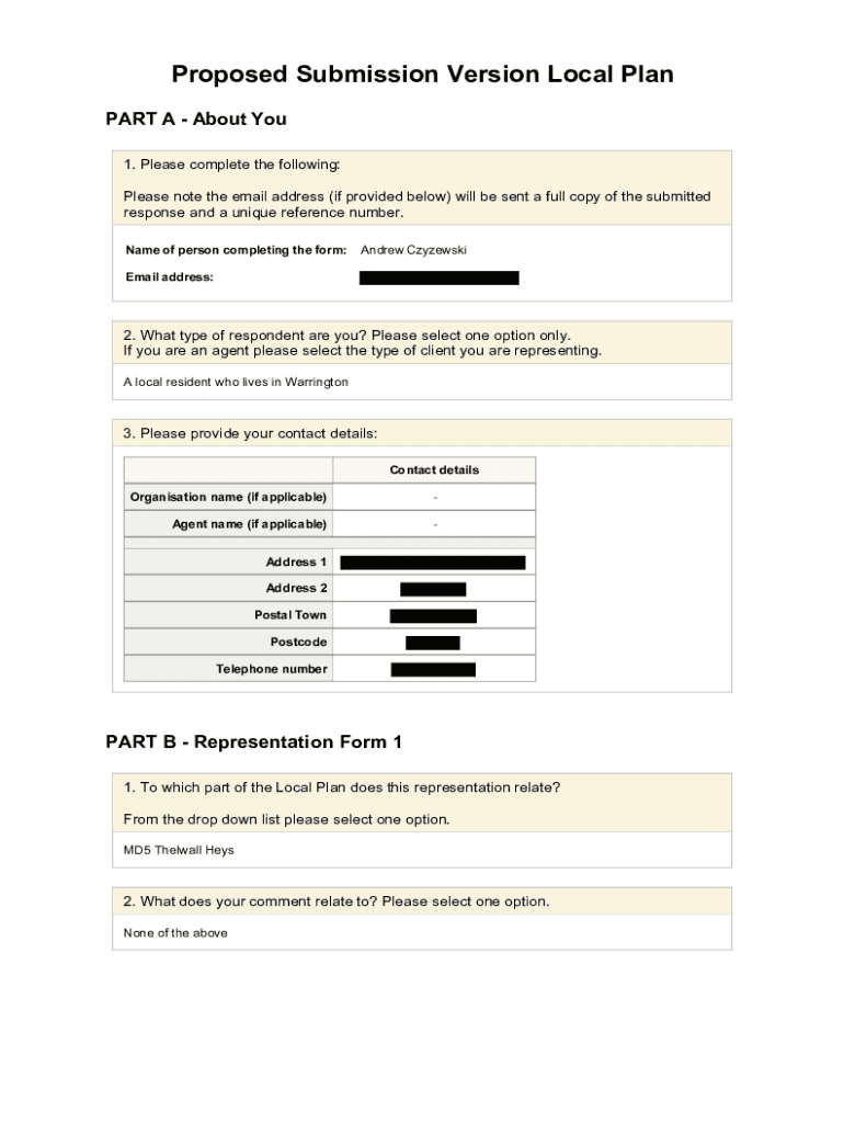 Form preview