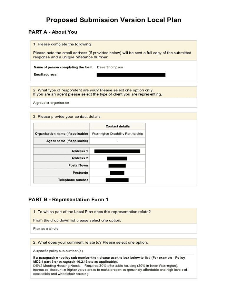Form preview