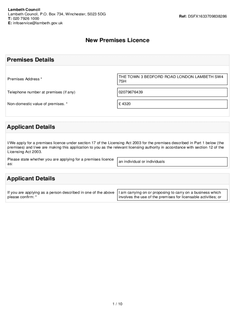 Form preview