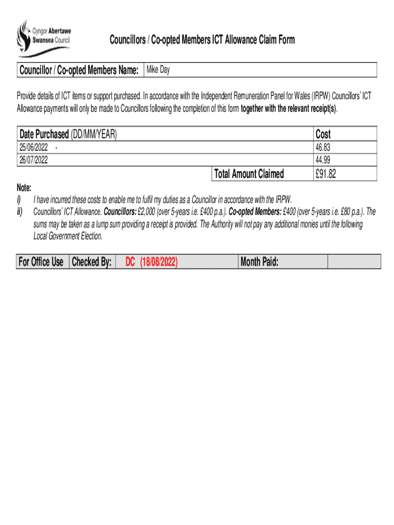 Form preview