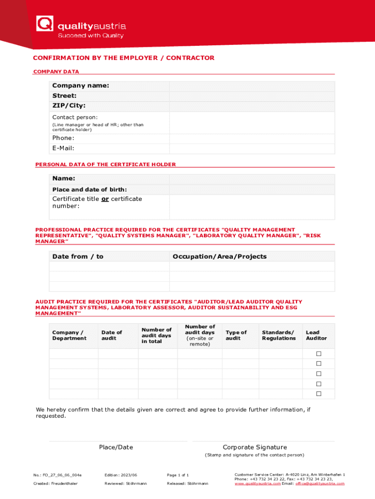 Form preview