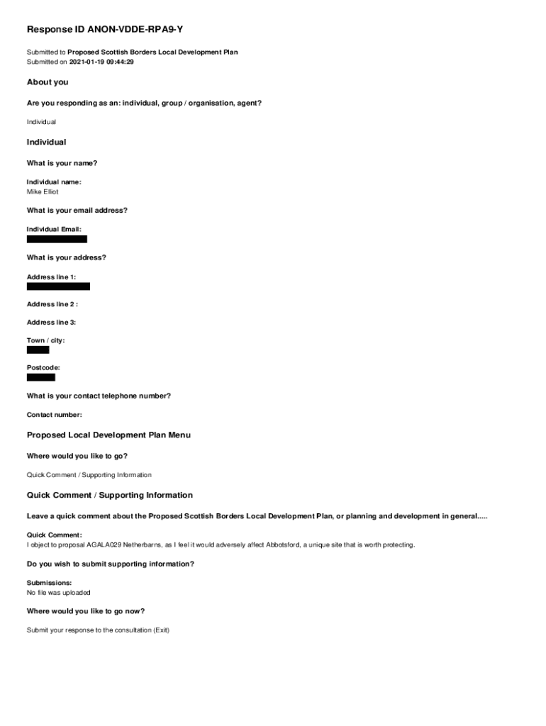 Form preview