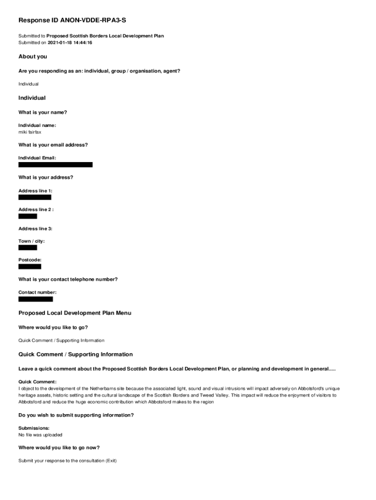 Form preview