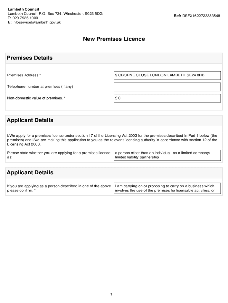 Form preview