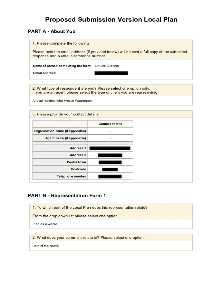 Form preview