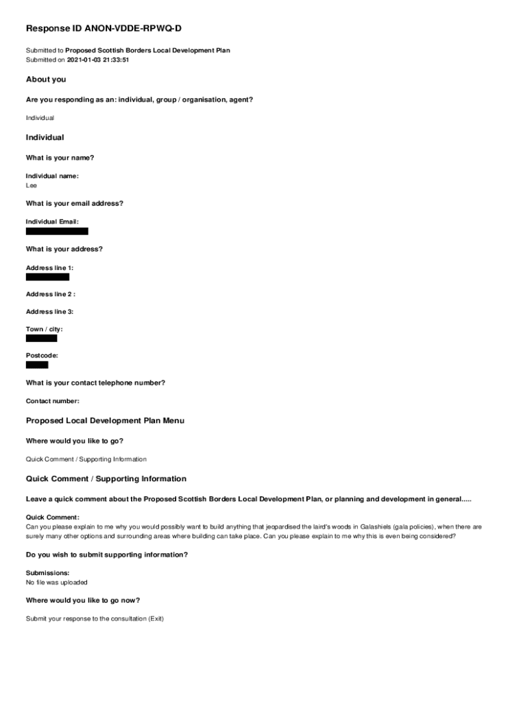 Form preview