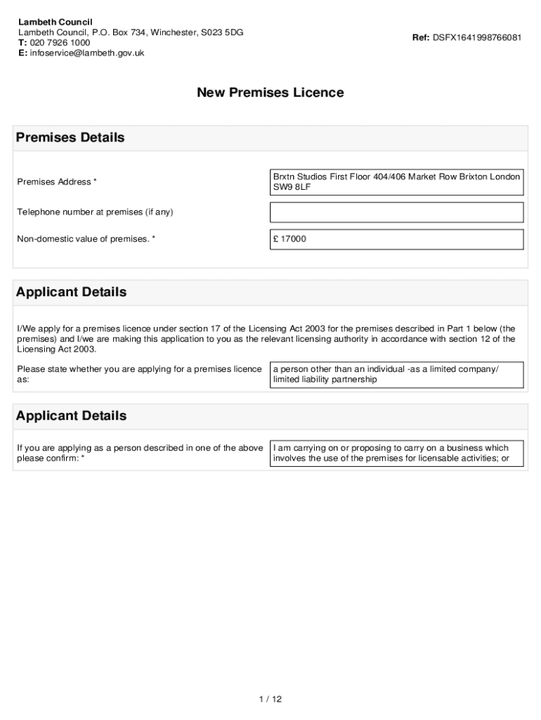 Form preview