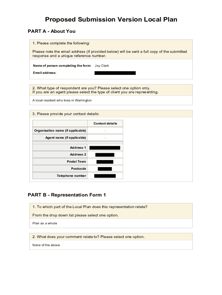 Form preview
