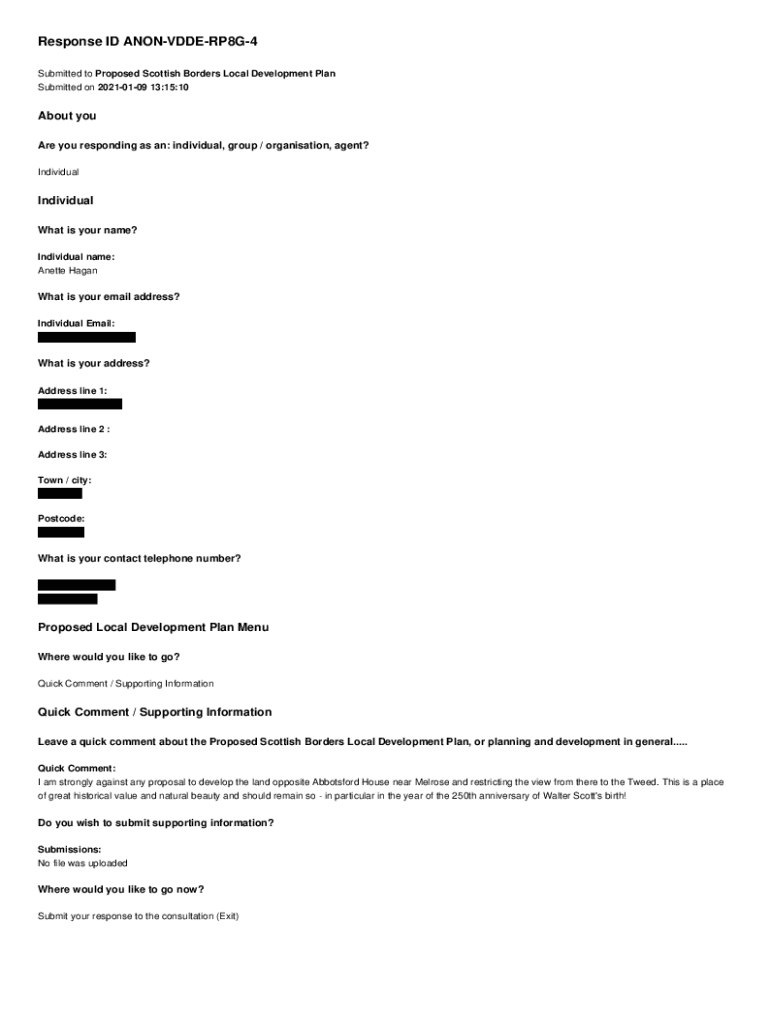 Form preview