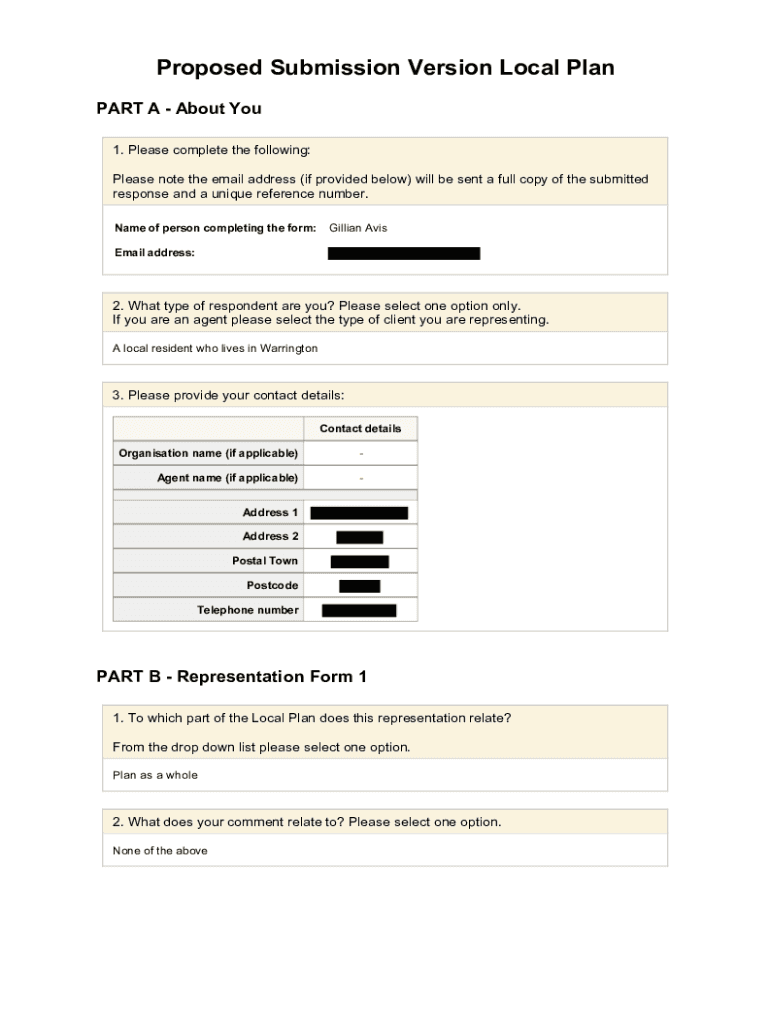 Form preview