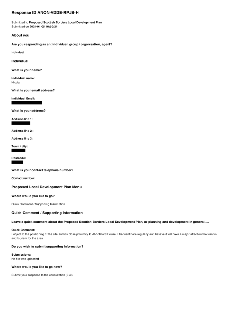 Form preview