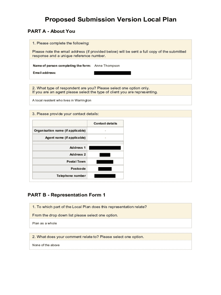 Form preview