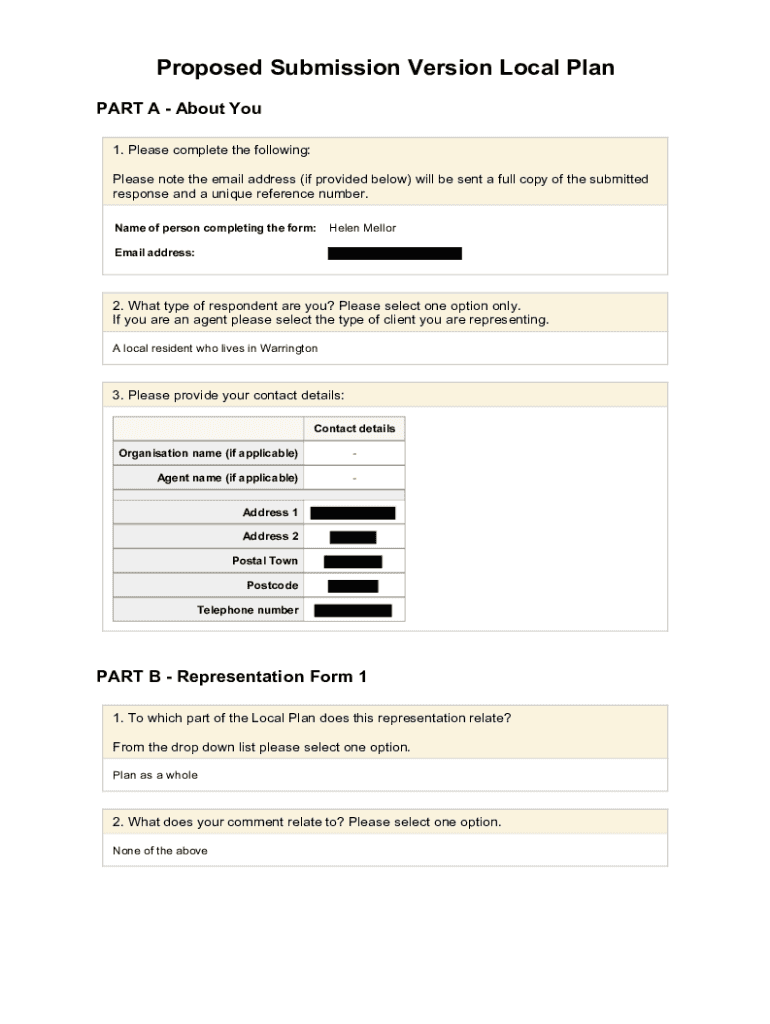 Form preview