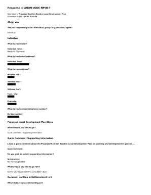 Form preview