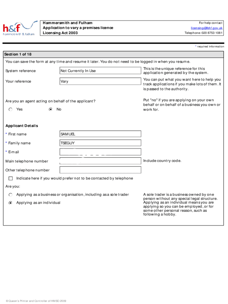 Form preview