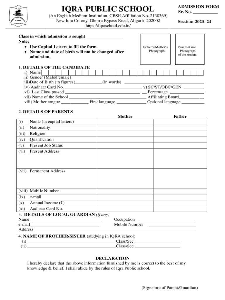 Form preview