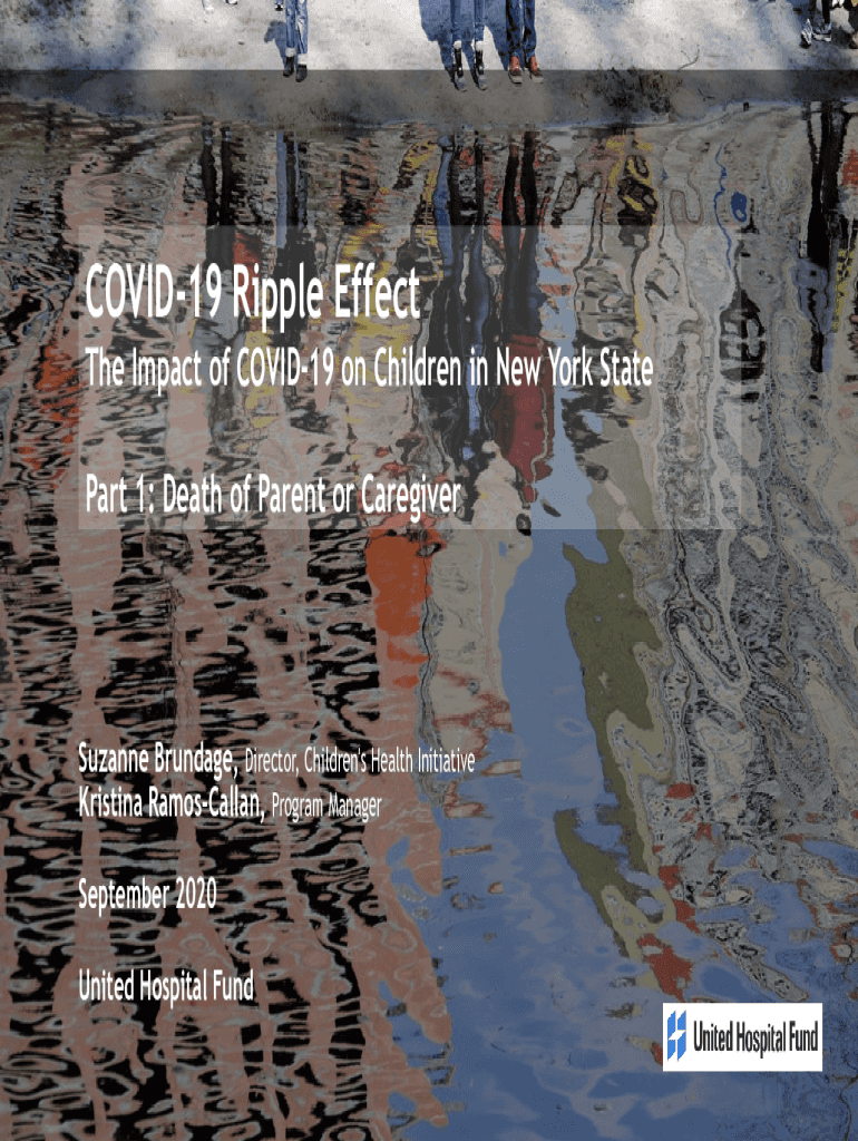 Fillable Online Impact of COVID19 on Children in New York State Part 2