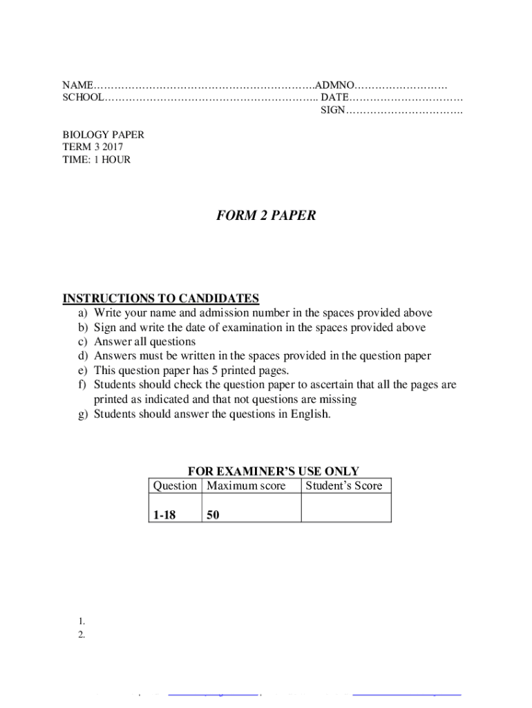 Form preview