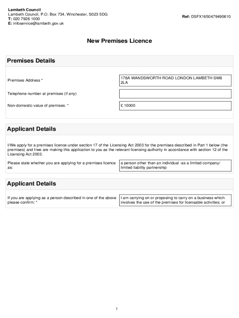 Form preview