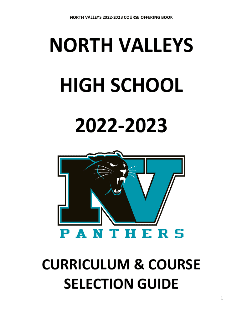 Fillable Online District School Academic Calendar for North Valleys